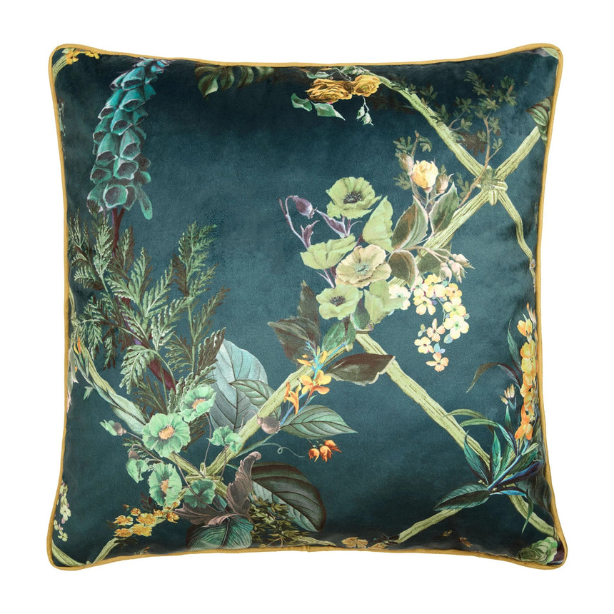 LLB Cotswold Fantasia Dawn Green 55x55cm Cushion Cover