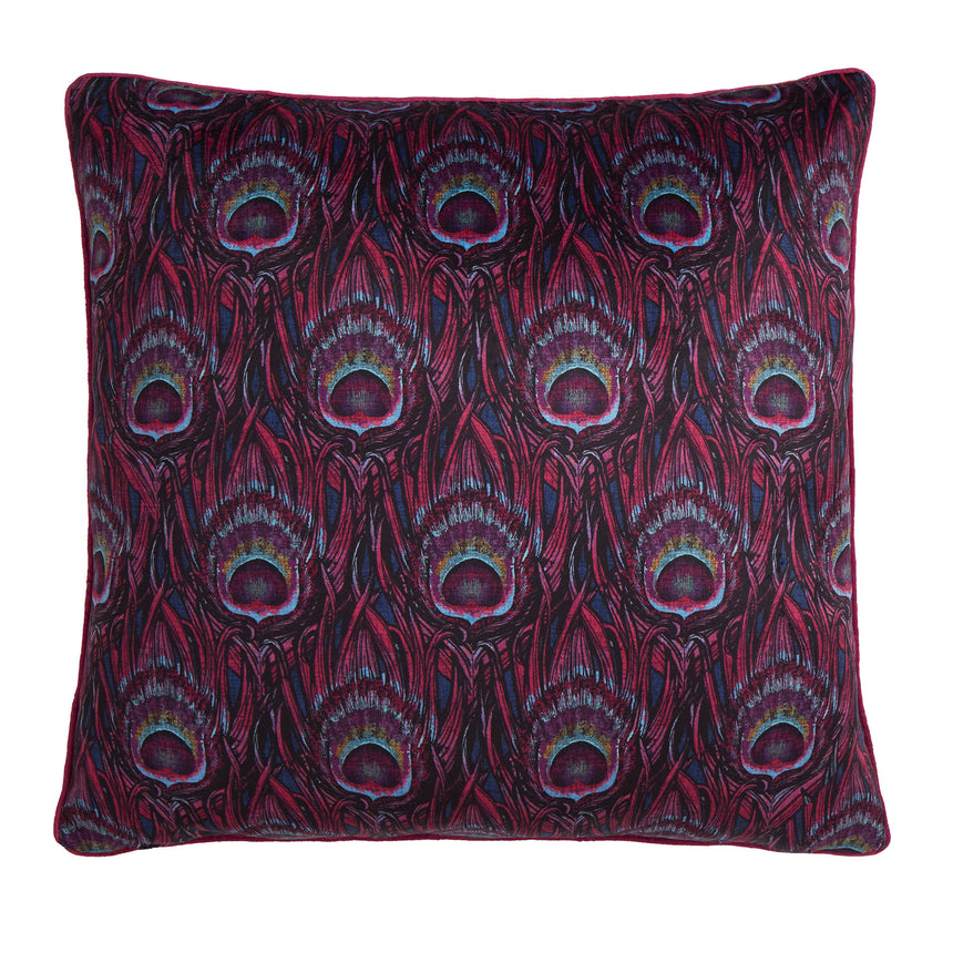 LLB Dandy Peacock Plum 55x55cm Cushion Cover