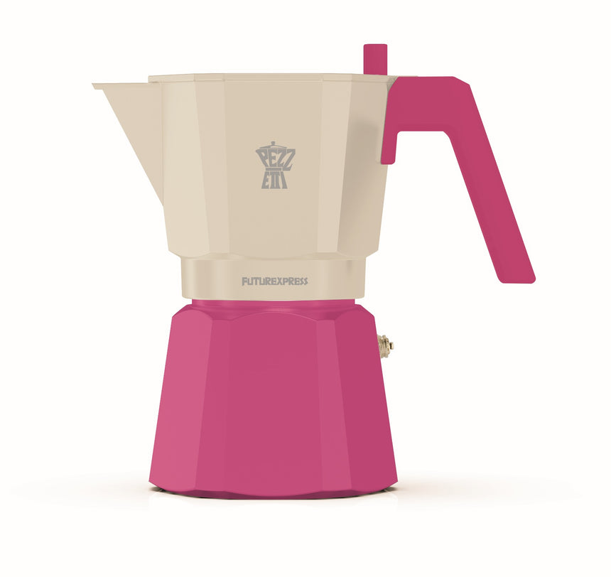 Pezzetti Futurexpress Rising Dawn Aluminium Coffee Maker 6C