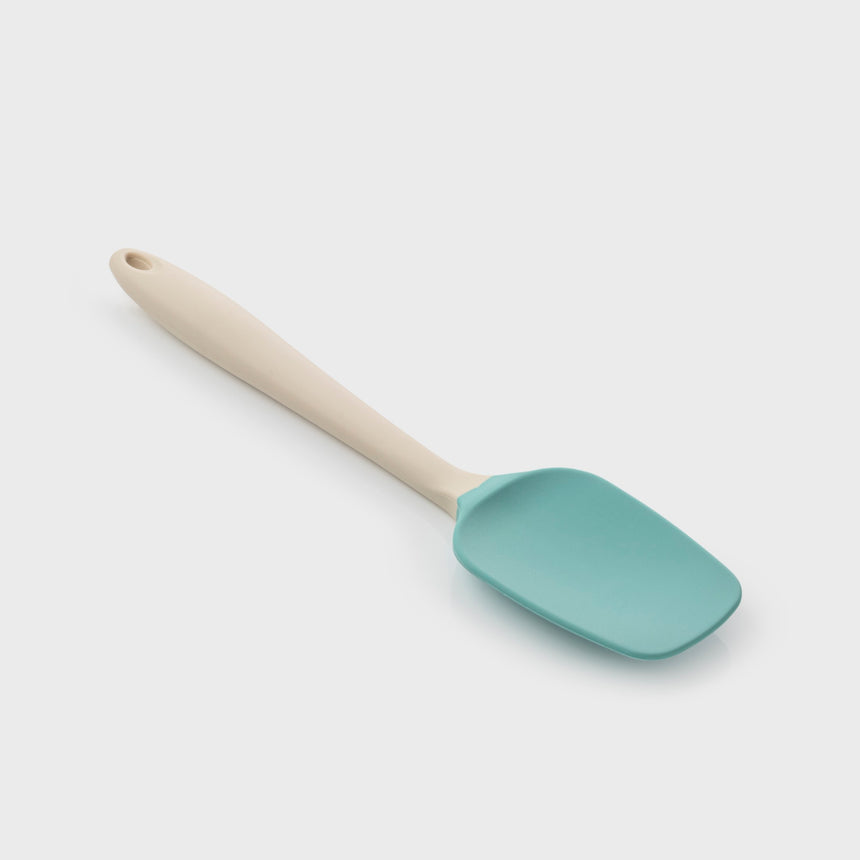 Taylors Silicone Spatula Spoon 27cm - Buttermilk/Turquoise