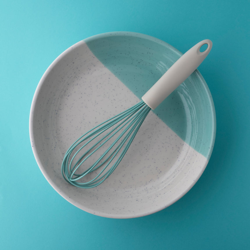 Taylors Silicone Whisk 29cm - Buttermilk/Turquoise