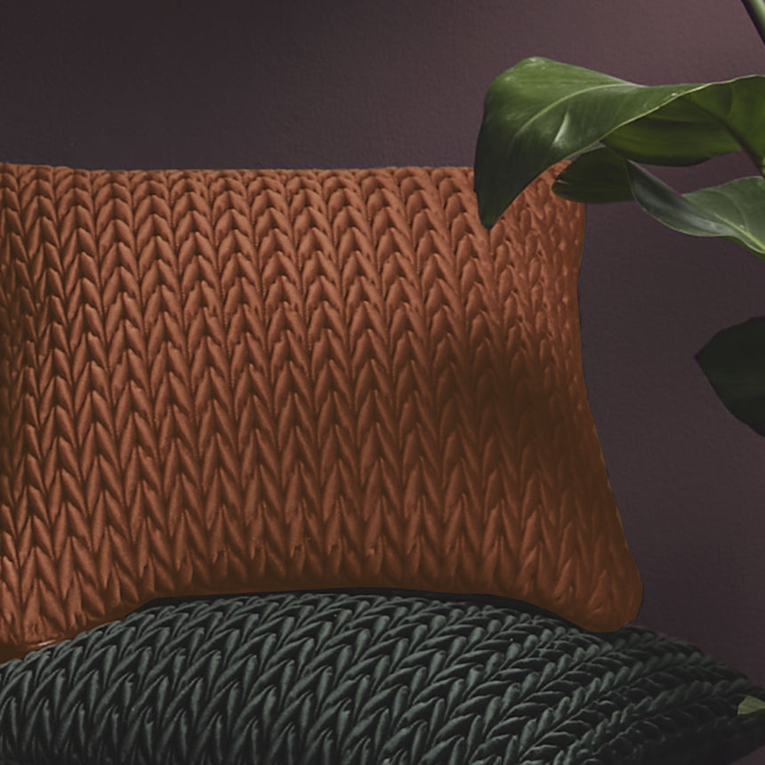LLB Amory Bronze 43x43cm Cushion Cover