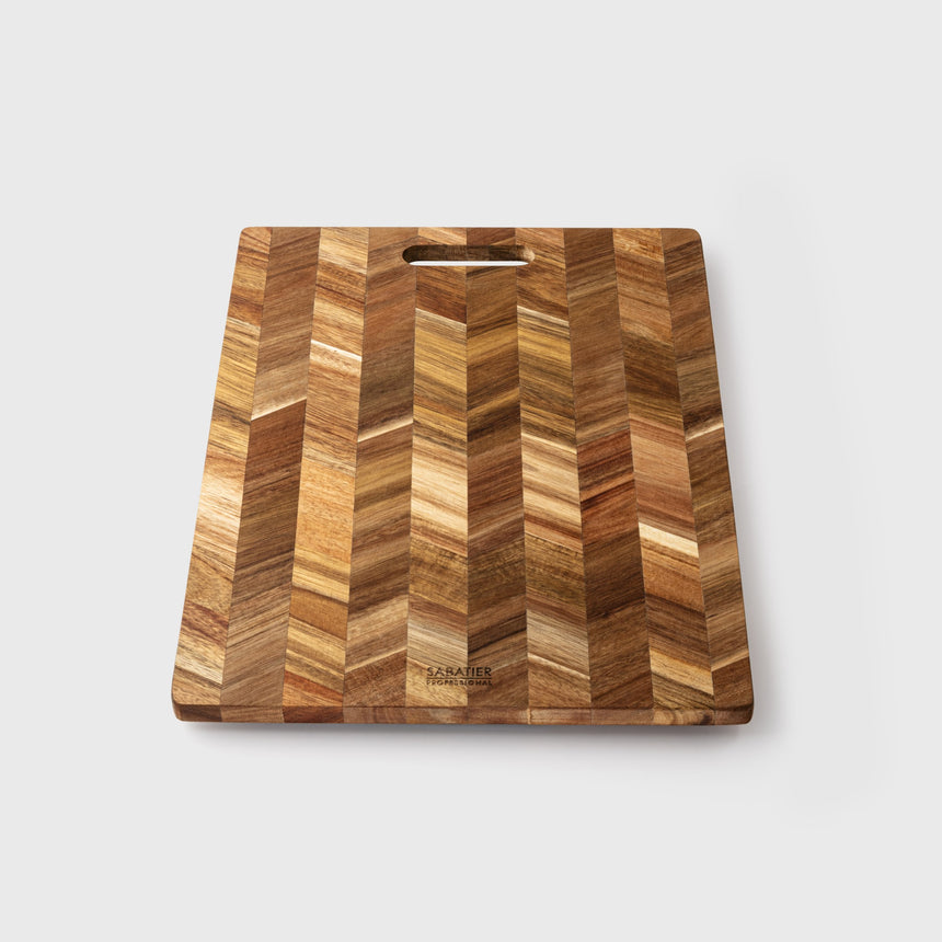 Sabatier Professional Herringbone Acacia Large Cutting Board