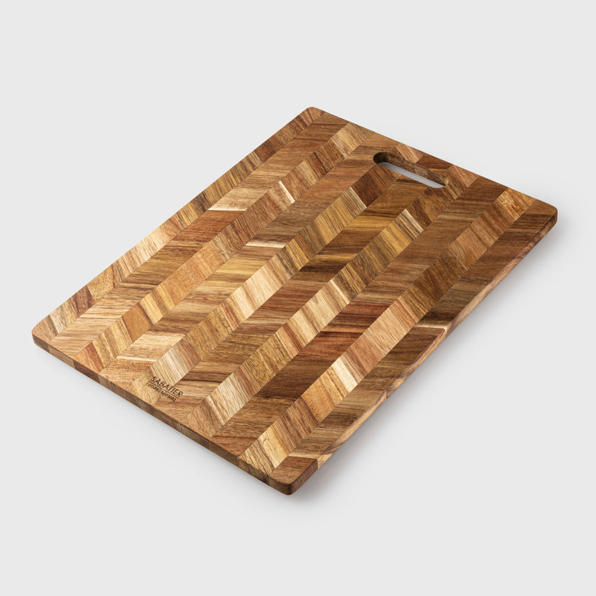 Sabatier Professional Herringbone Acacia Large Cutting Board