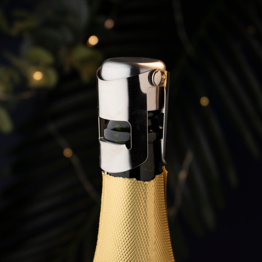 Taylors Taproom Champagne Stopper Stainless Steel
