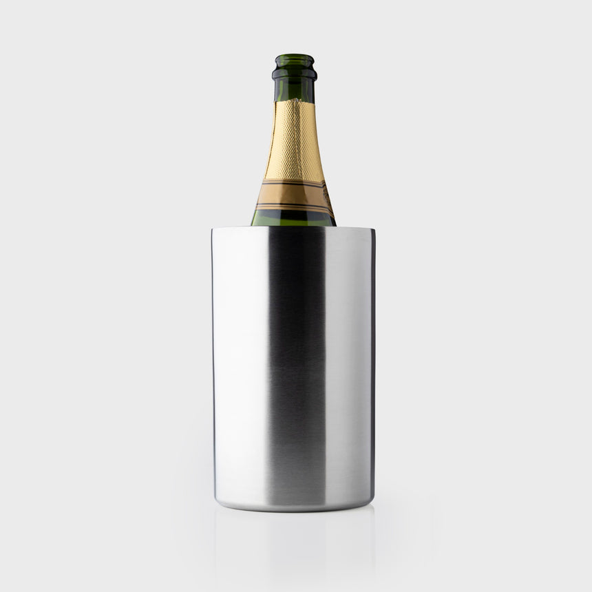 Taylors Taproom Glacette Brushed Stainless Steel Wine Cooler