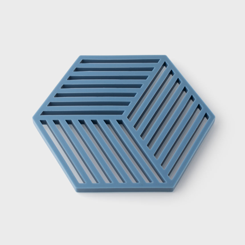 Taylors Silicone Hexagonal Geometric Trivet - Flint