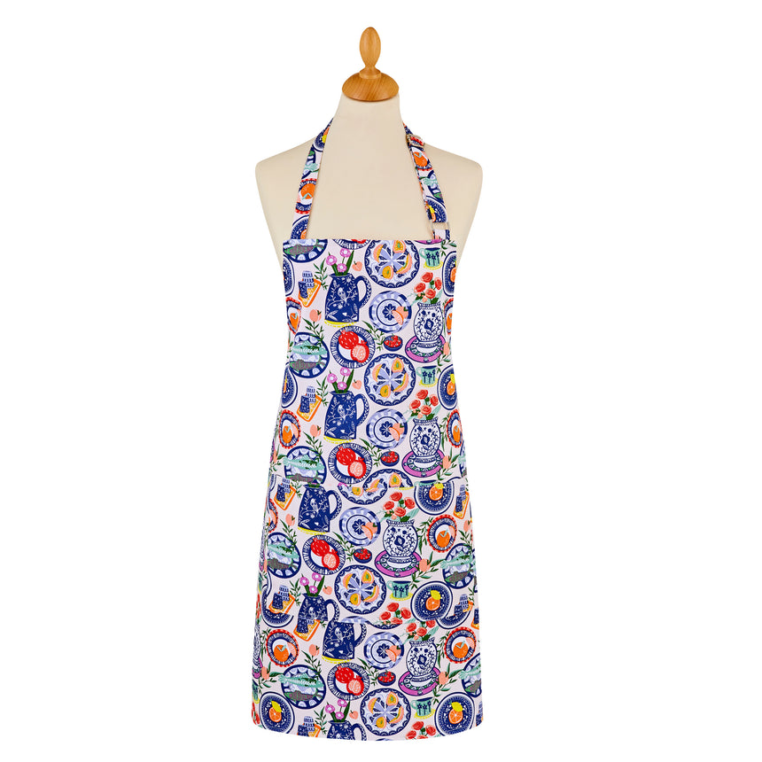 Ulster Weavers Mediterranean Plates Cotton Apron