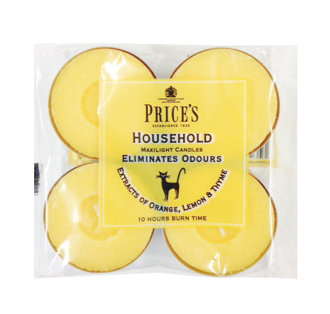 Prices Household Fresh Air Maxi Tealight 4pk