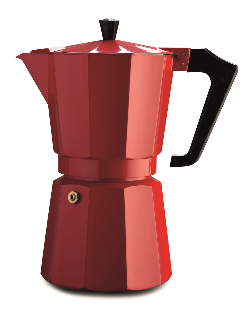Pezzetti Red Italexpress Aluminium Coffee Maker 9C