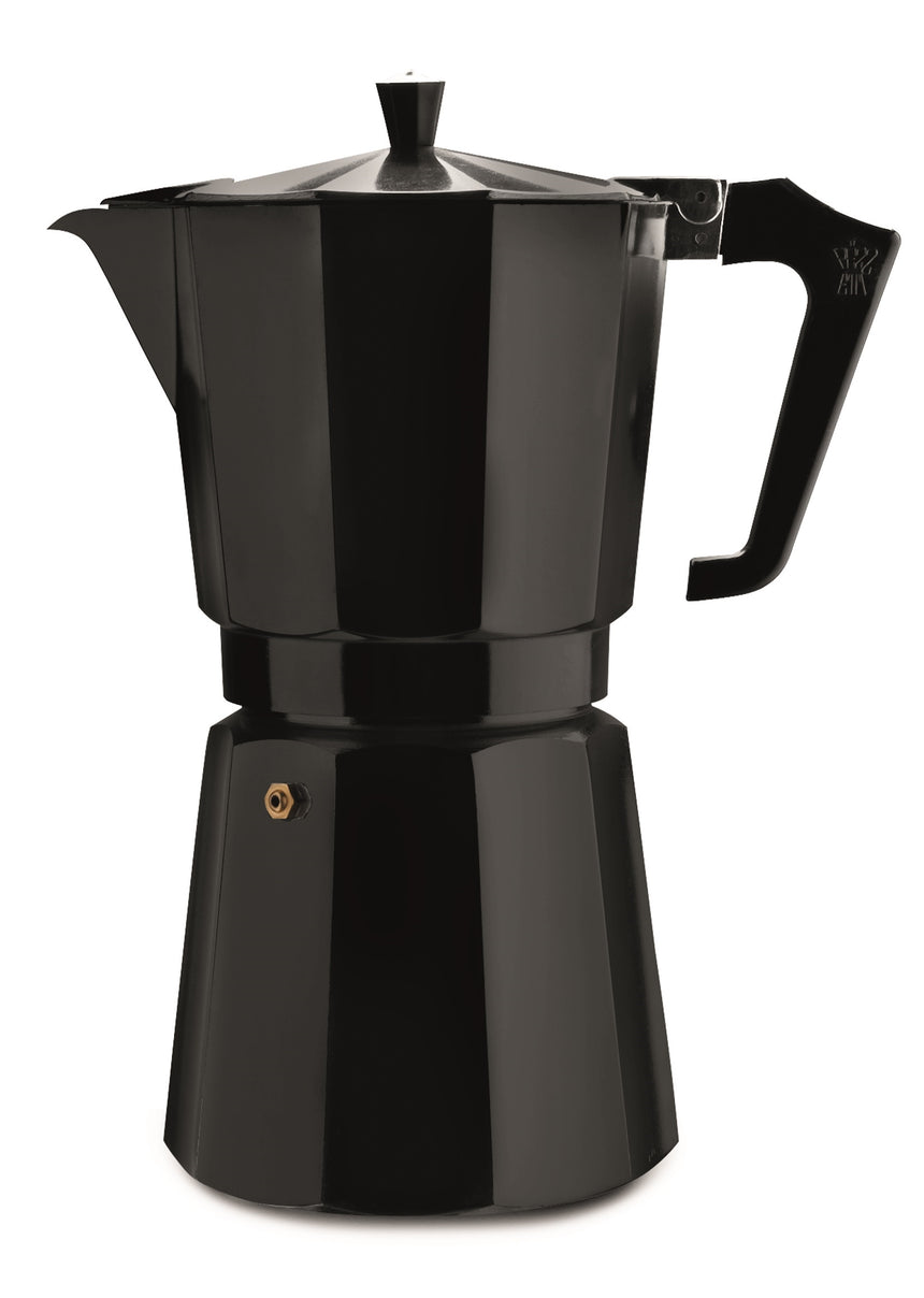 Pezzetti Black Italexpress Aluminium Coffee Maker 14C
