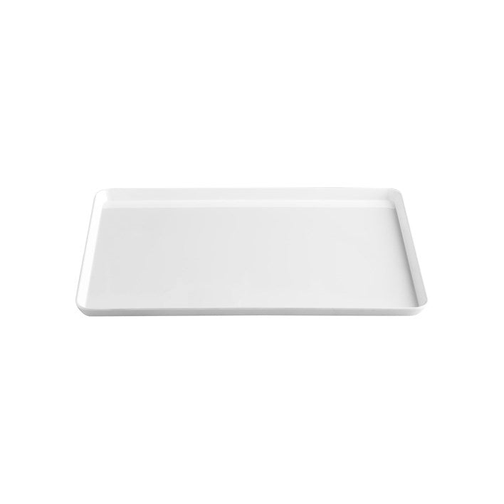 Jab White Rectangular Serving Tray 45x34cm