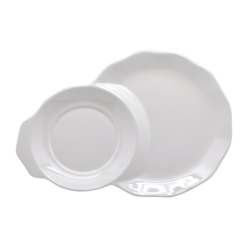Jab White Habitat Tray 22.5x15.8cm