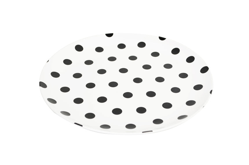 Jab Black Dots Coupe Plate 20cm