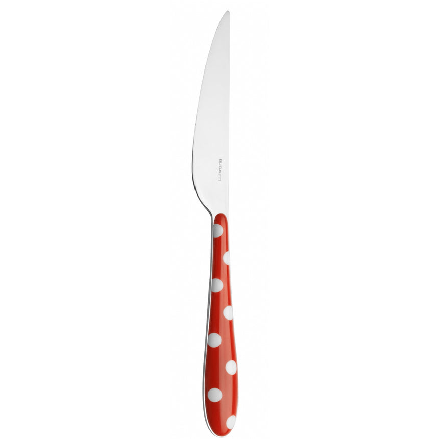 Bugatti Pois Red Spot Table Knife
