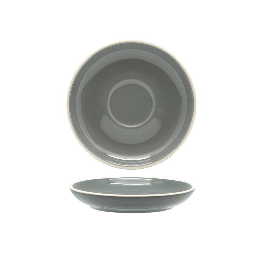 Rockingham Grey Espresso Saucer 12cm