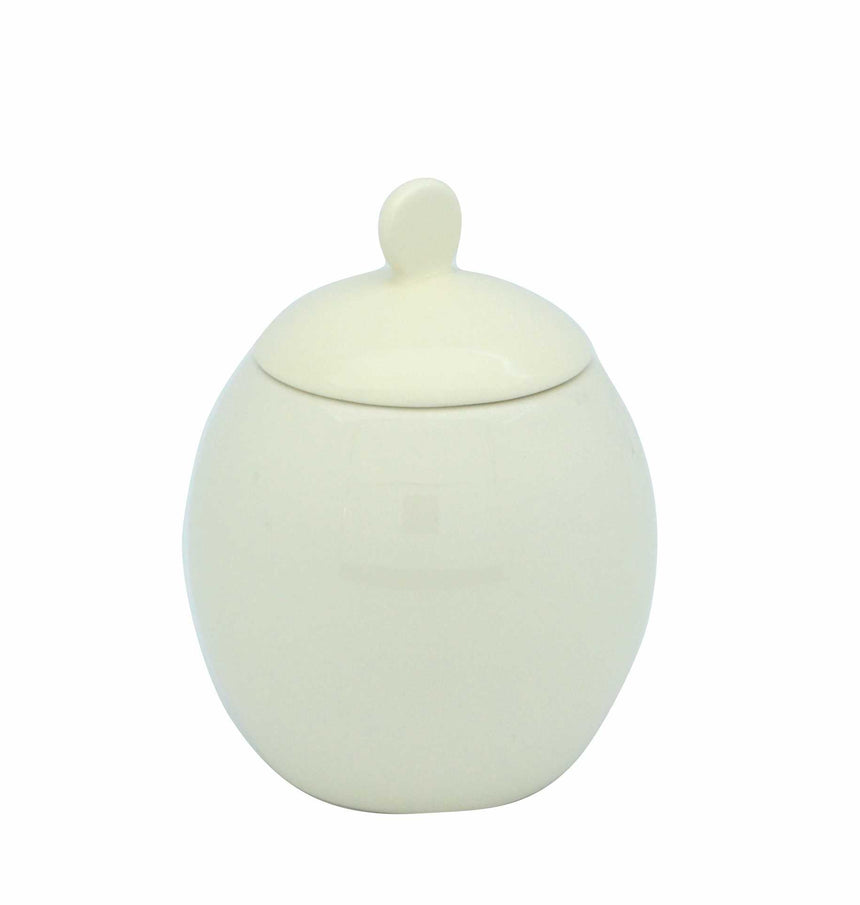 Rockingham Natural Covered Sugar Pot