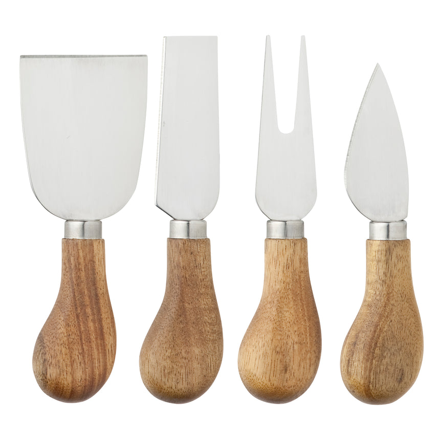 Taylors 4pc Acacia Cheese Knife Set - X220072