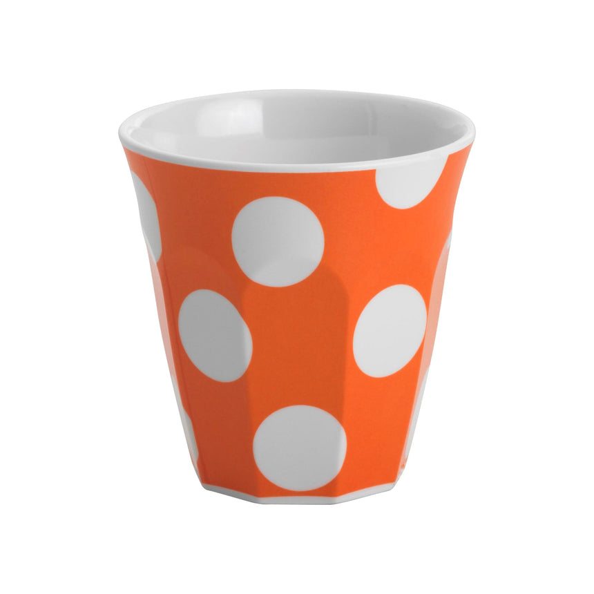 Jab White Dots on Orange Tumbler 190ml